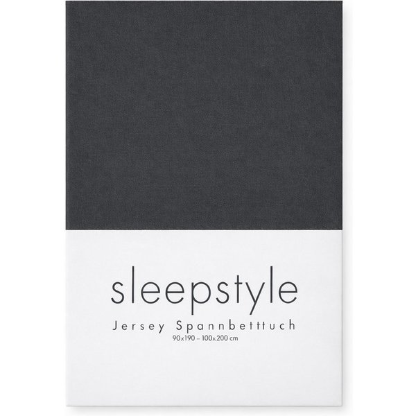 Sleepstyle Spannbettlaken SleepStyle, Jersey, Gummizug: rundum, (1 Stück), 100% Baumwolle