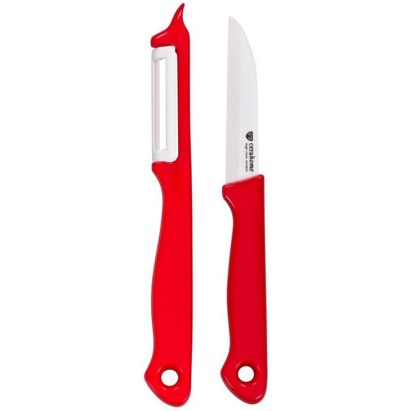 GRÄWE Sparschäler GRÄWE Keramikschäler und Haushaltsmesser, Serie Cerahome