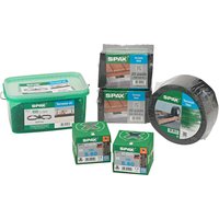 SPAX Terrassenbau-Set, für 6 m² Terrassen