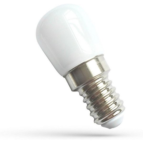 Spectrum LED-Leuchtmittel LED E14 T26 1,5W = 16W Kühlschranklampe 150lm matt 120° Kaltweiß 6000K, E14, Kaltweiß, Kühlschranklampe