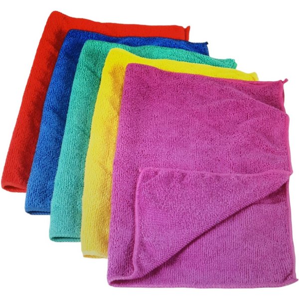 Spectrum Microfasertuch Set 5 Stück 40 x 40 cm Mikrofasertuch (5-tlg)