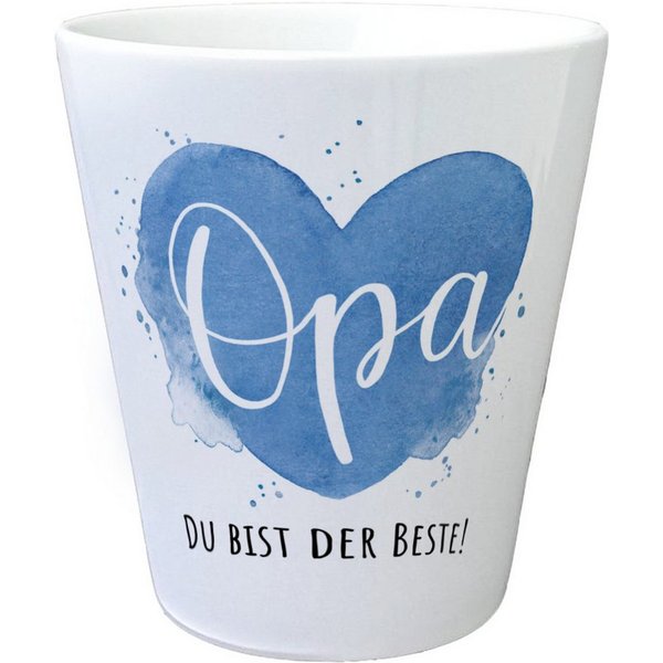 speecheese Blumentopf Bester Opa Blumentopf mit Spruch Opa Du bist der Beste