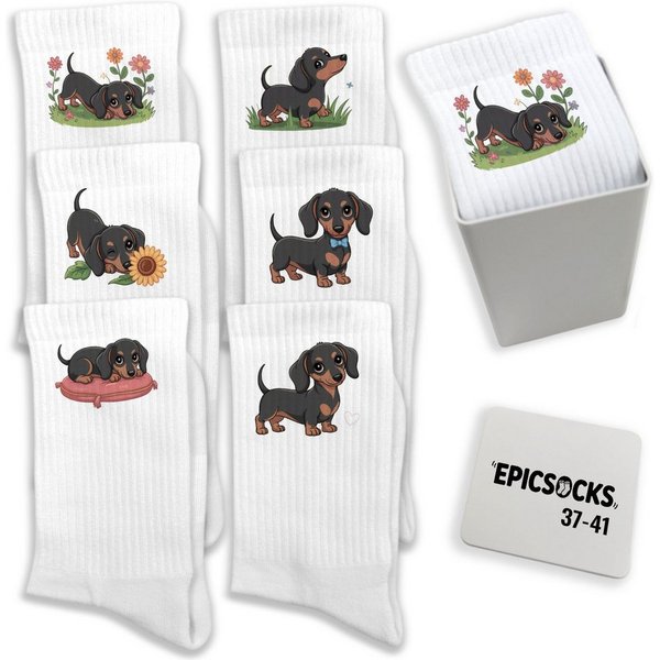speecheese Freizeitsocken epicsocks Dackel Dreams Socken in 37-41 im