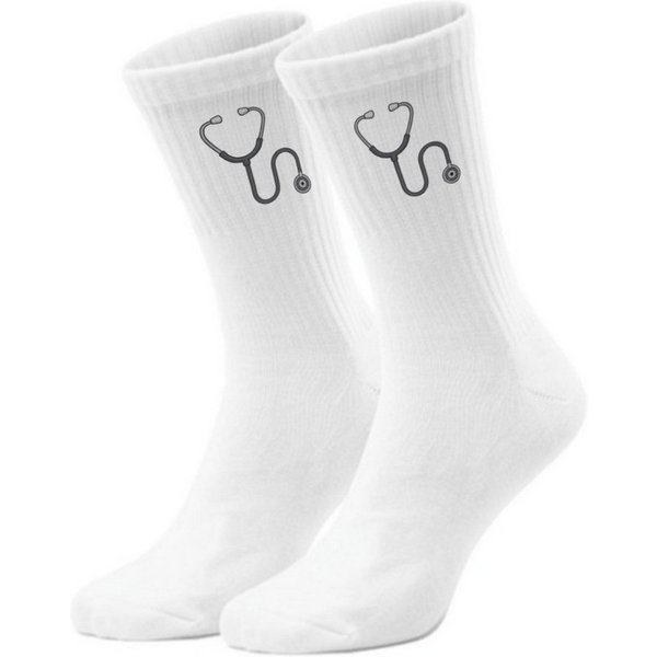 speecheese Freizeitsocken epicsocks HeartBeat Stethoskop Socken in 42-46 im Paar