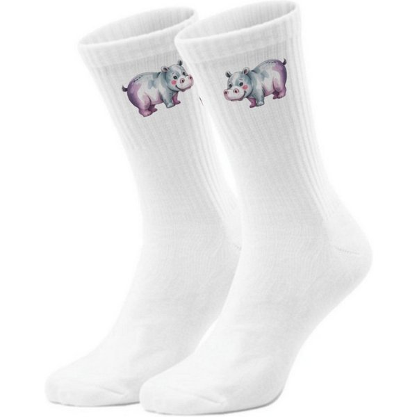 speecheese Freizeitsocken epicsocks Wilde Freunde Nilpferd Socken in 37-41 im Paar