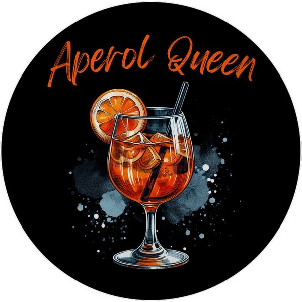 speecheese Magnet Aperol Queen Magnet rund