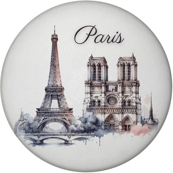 speecheese Magnet Wahrzeichen Paris Magnet rund