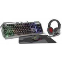 Speedlink Gaming Set LUNERA, 4in1, Beleuchtet, schwarz retail