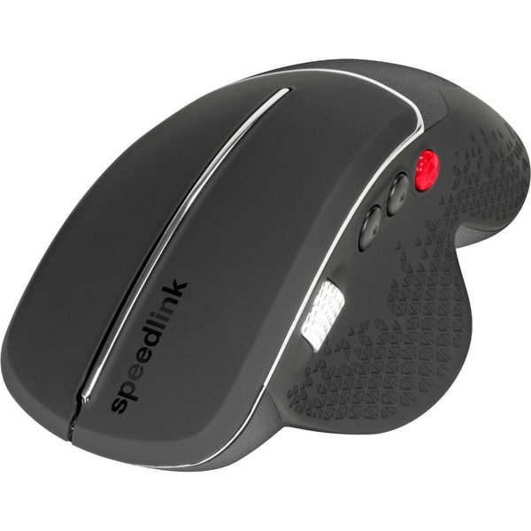 Speedlink LITIKO Ergonomisch Funk Maus Daumen-Scrollrad Mäuse (Ergonomische USB Wireless Mouse für Rechthänder, 1000 - 2400 dpi)