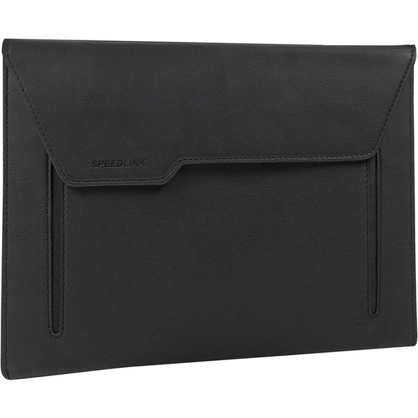 Speedlink Tablet-Hülle STRETO Tablet Sleeve bis 11" Schwarz, Anti-Kratz, Zubehör-Fach, Schlank, passend für Tablet PC bis 11"