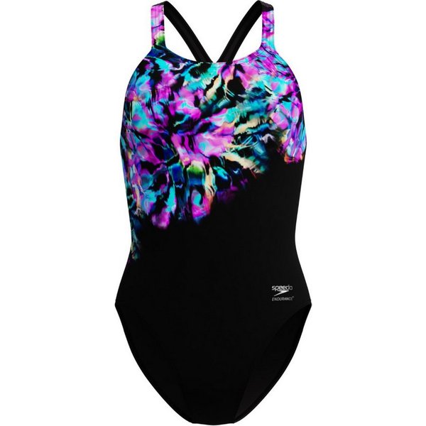 Speedo Badeanzug Club Training Powerback mit Sharping Effekt