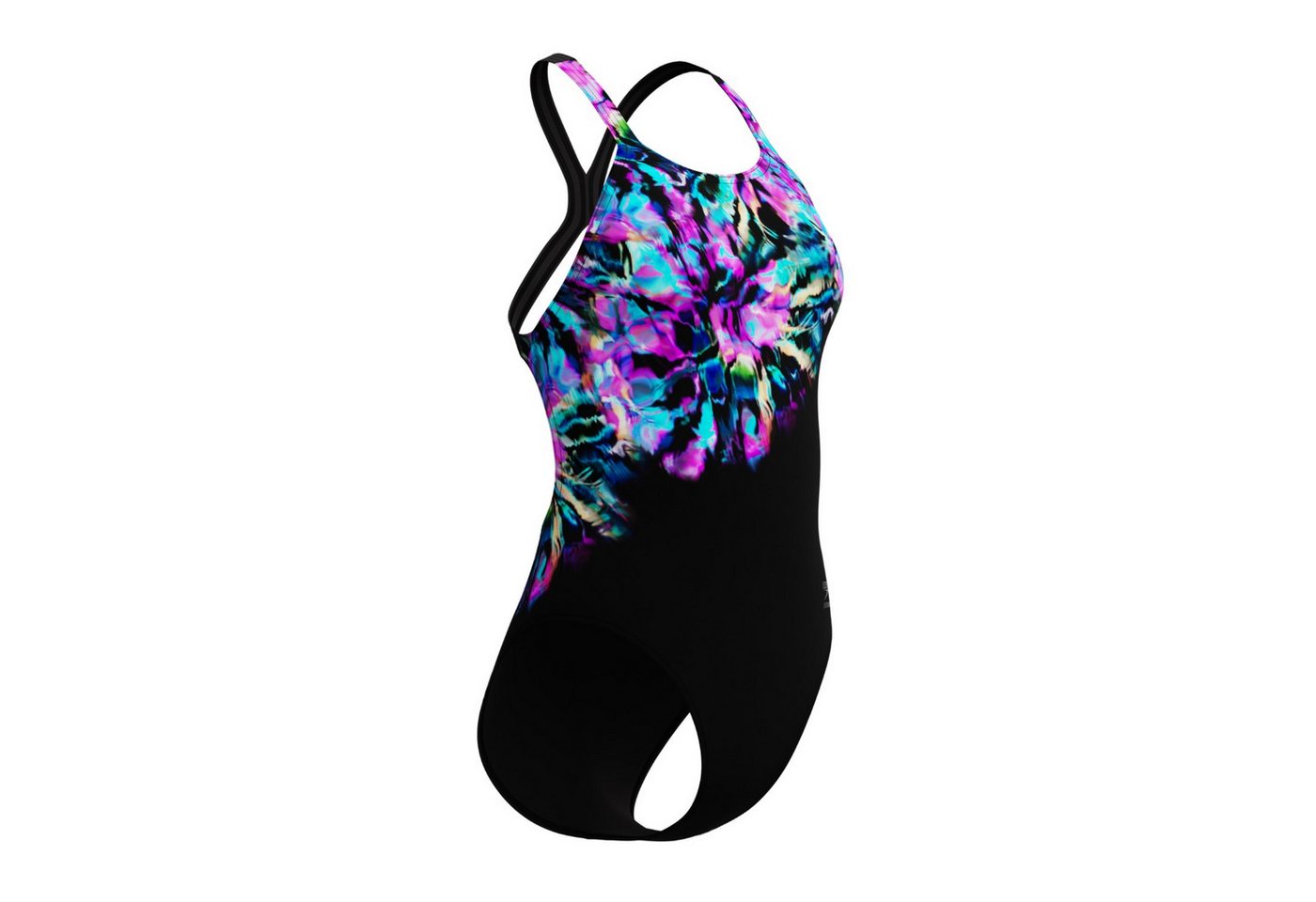 Speedo Badeanzug Club Training Powerback mit Sharping Effekt – Bild 2 von 5