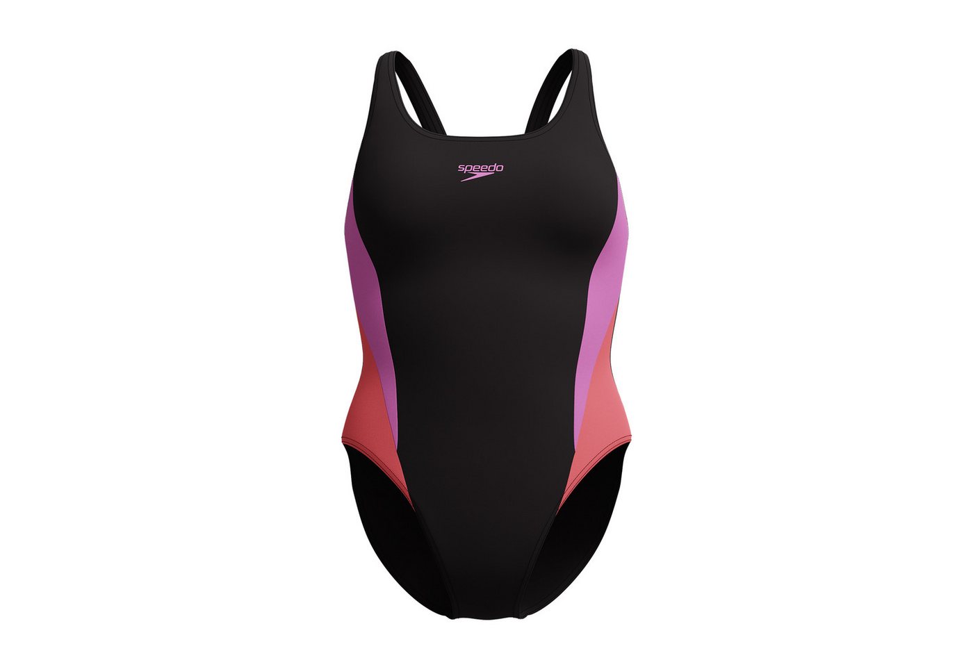 Speedo Badeanzug mit Formbeständigkeit, chlorbeständig, pillingbeständige Oberfläche – Bild 4 von 5