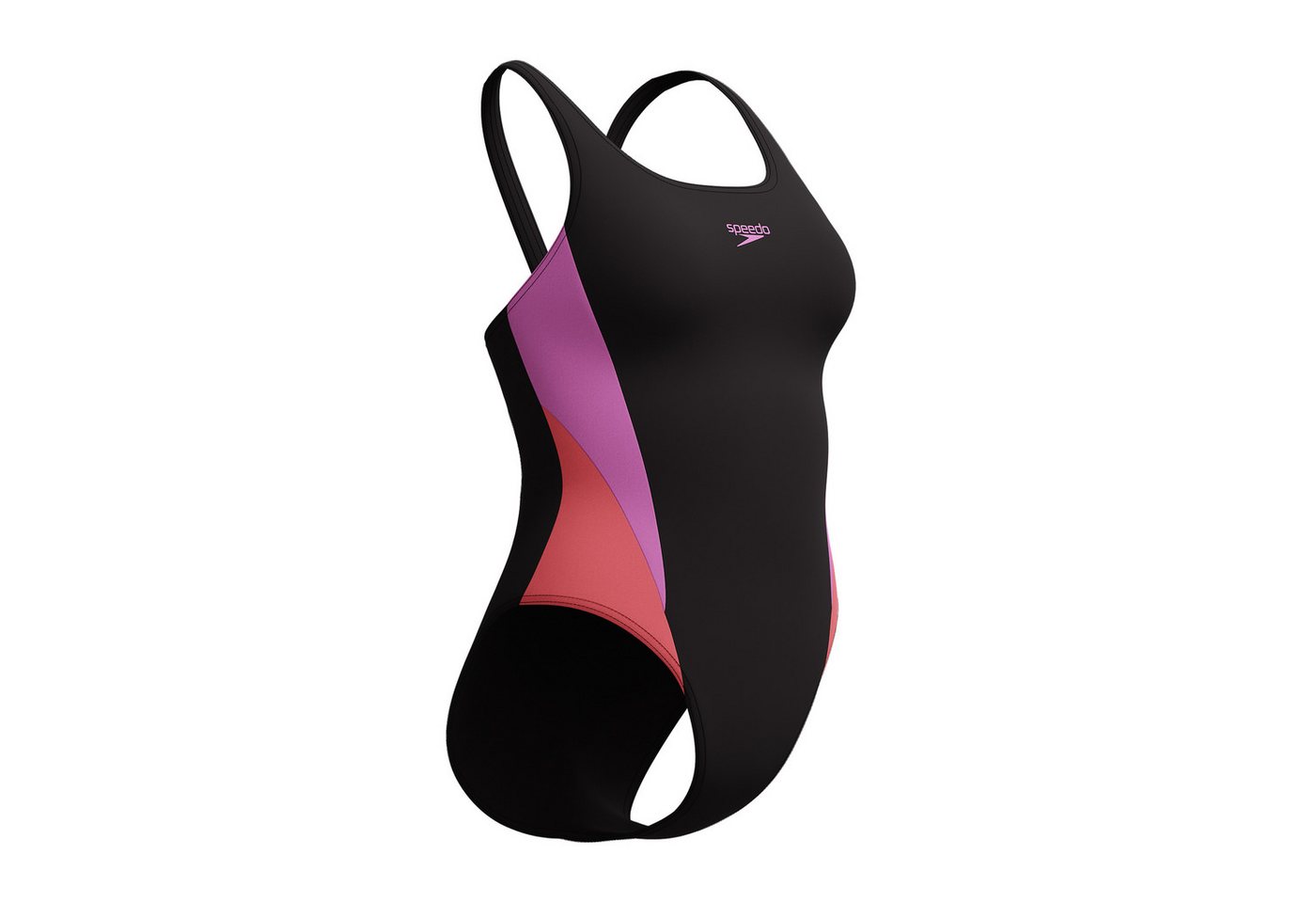 Speedo Badeanzug mit Formbeständigkeit, chlorbeständig, pillingbeständige Oberfläche – Bild 5 von 5