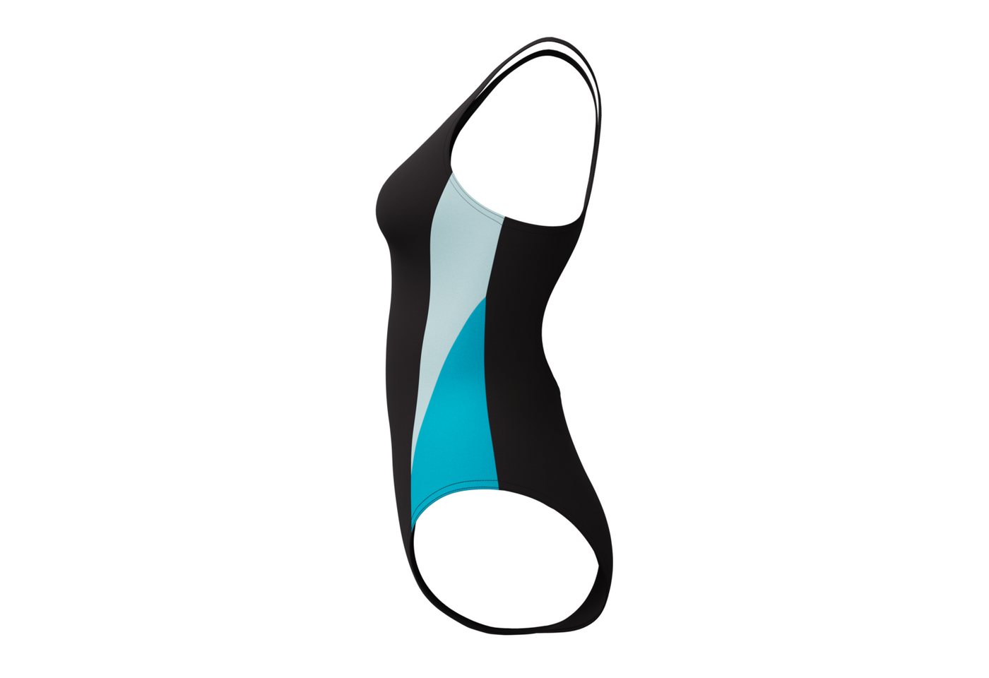 Speedo Badeanzug mit Formbeständigkeit, chlorbeständig, pillingbeständige Oberfläche – Bild 5 von 5