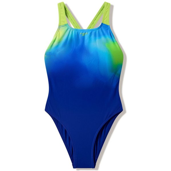 Speedo Badeanzug schnelltrocknendes Material, Powerback-Design