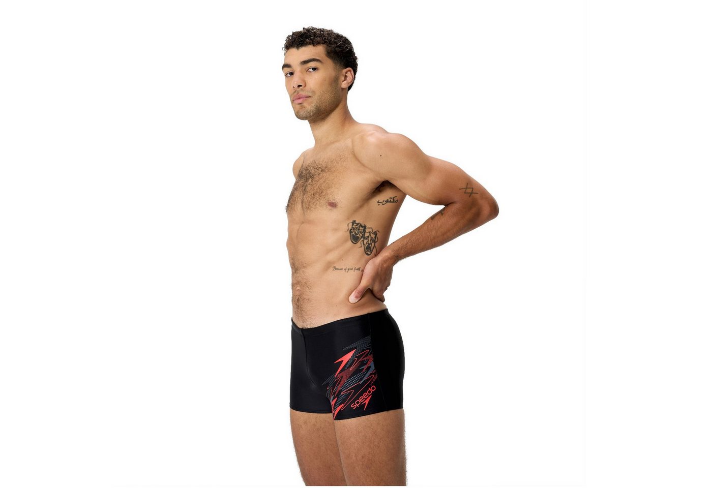Speedo Badehose Aquashort Medley chlorbeständig – Bild 3 von 4