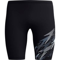 SPEEDO Badehose Medley Logo Jammer, Größe 7 in Schwarz