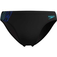 SPEEDO Badehose Mens 7cm Tech Panel Brief, Größe 4 in Schwarz