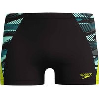 SPEEDO Badehose Mens END+ MAX Splice Aquashort, Größe 4 in Schwarz