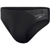 SPEEDO Badehose Mens Medley Logo 7cm Brief, Größe 4 in Schwarz