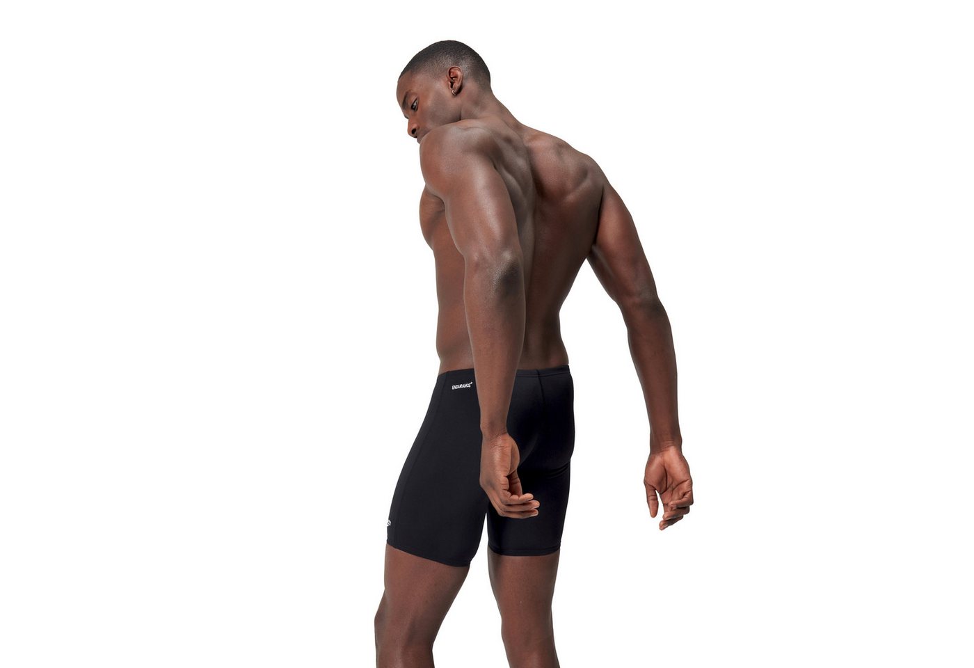 Speedo Badehose mittellange Schwimmhose, mit V-Schnitt, aus Stretch-Material – Bild 2 von 5