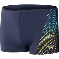 SPEEDO Badehose PLMT ASHT AM BLUE/YELLOW, Größe 6 in Blau