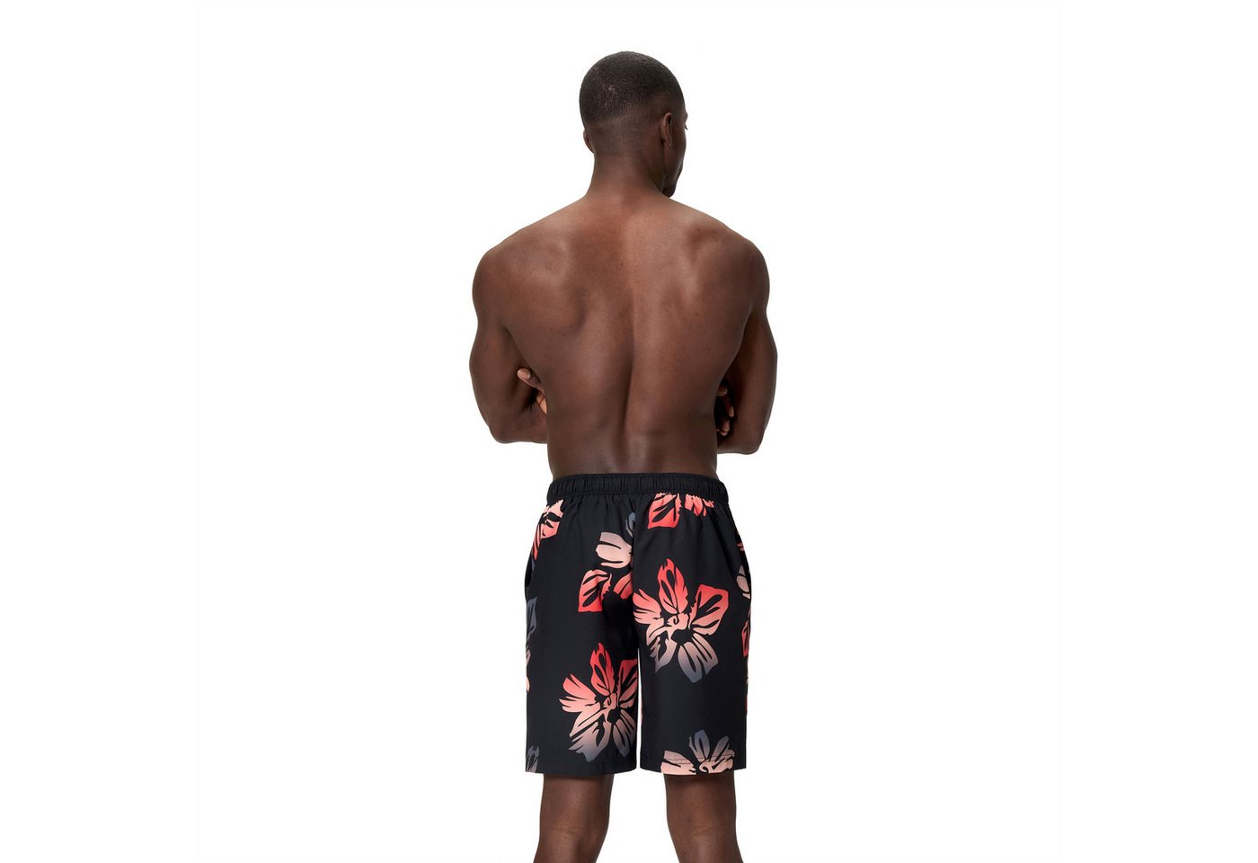 Speedo Badeshorts mit Vier-Wege-Stretch, pillingresistentes Material, 20-Zoll-Länge – Bild 3 von 5