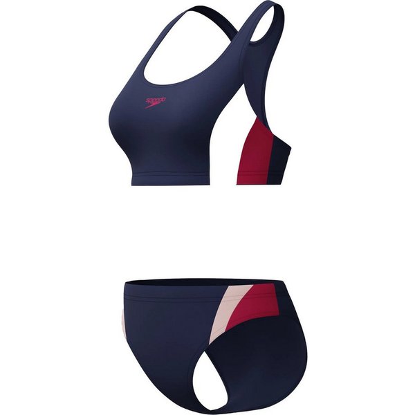 Speedo Bustier-Bikini Colourblock Splice 2.0 Two Pie