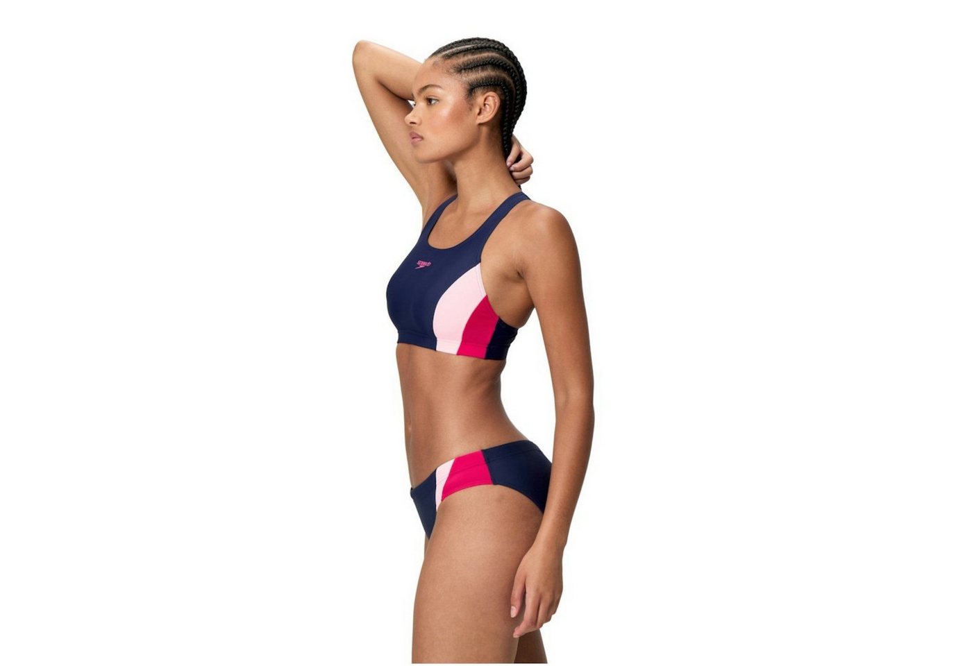 Speedo Bustier-Bikini Colourblock Splice 2.0 Two Pie – Bild 4 von 5