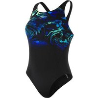 SPEEDO Damen Badeanzug "Swirly", Größe 38 in Schwarz