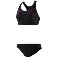 SPEEDO Damen Bikini PLMT RCBK BRF AF, Größe 36 in Schwarz