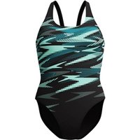 SPEEDO Damen Schwimmanzug Womens HyperBoom Placement Muscleback, Größe 46 in Schwarz