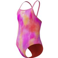 SPEEDO Kinder Schwimmanzug Print Thinstrap One Piece, Größe 152 in Pink