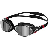 Speedo Schwimmbrille Biofuse 2.0 Mirror, für Erwachsene, mit patentiertem Druckknopf-Mechanismus