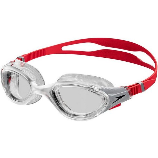 Speedo Schwimmbrille H Schwimmbrille, mit Markenlogo, für Erwachsene geeignet, formstabiles Material