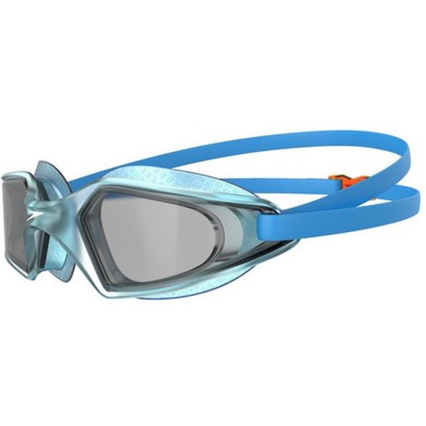 Speedo Schwimmbrille HYDROPULSE GOG JU BLUE/SMOKE, für sportliche Aktivitäten im Wasser, leichtes Design, komfortabel