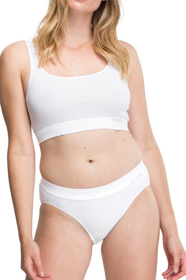 Speidel Bustier Bio Cotton Sport Edition (Vorteilspack, 3-tlg., 3er-Pack) Damen Trägerbustier, kurzes Top aus 100% Bio-Baumwolle – Bild 2 von 3