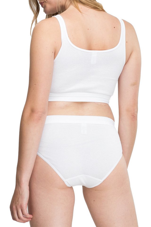 Speidel Bustier Bio Cotton Sport Edition (Vorteilspack, 3-tlg., 3er-Pack) Damen Trägerbustier, kurzes Top aus 100% Bio-Baumwolle – Bild 3 von 3