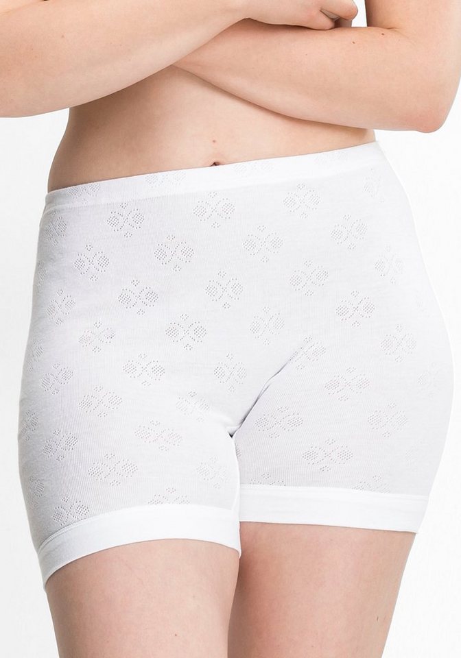 Speidel Lange Unterhose Nora (3-St., 3er Pack) hochwertig, elastisch, bequem, stilvoll, mitellang, Baumwolle – Bild 2 von 5