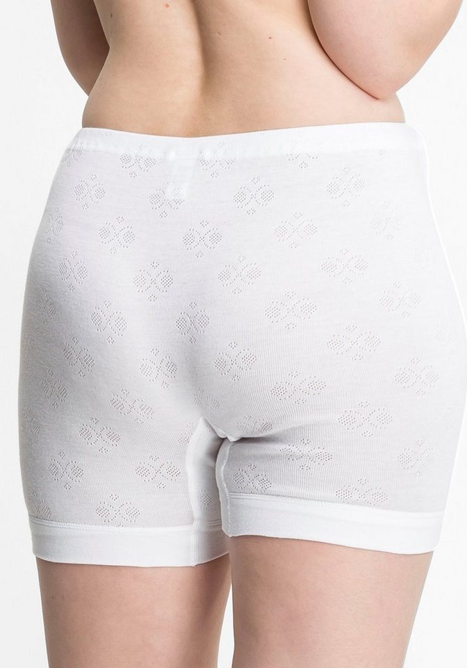 Speidel Lange Unterhose Nora (3-St., 3er Pack) hochwertig, elastisch, bequem, stilvoll, mitellang, Baumwolle – Bild 3 von 5
