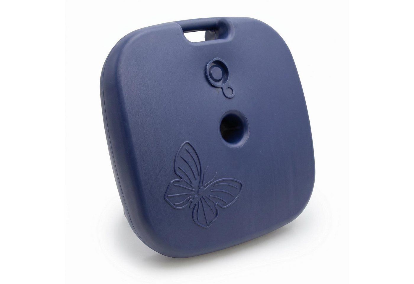 Spetebo Kunststoffschirmständer Sonnenschirmständer Kunststoff - blau / 20 Liter, für Stöcke bis Ø 32 mm – Bild 5 von 5
