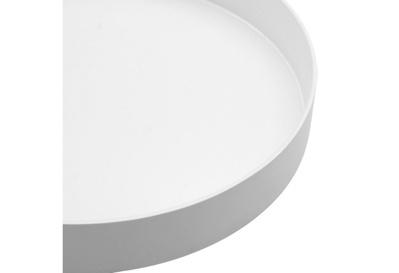 Spetebo Tablett Kerzentablett rund Dekotablett - 25 cm, Kunststoff, (Anzahl, 1-tlg., Stück), Vielseitig einsetzbar – Bild 5 von 5