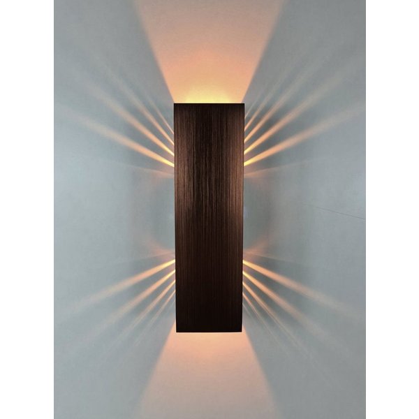 SpiceLED LED Wandleuchte Kupfer Edition, Warmweiß (2700 K), LED fest integriert, Warmweiß, 6 Watt