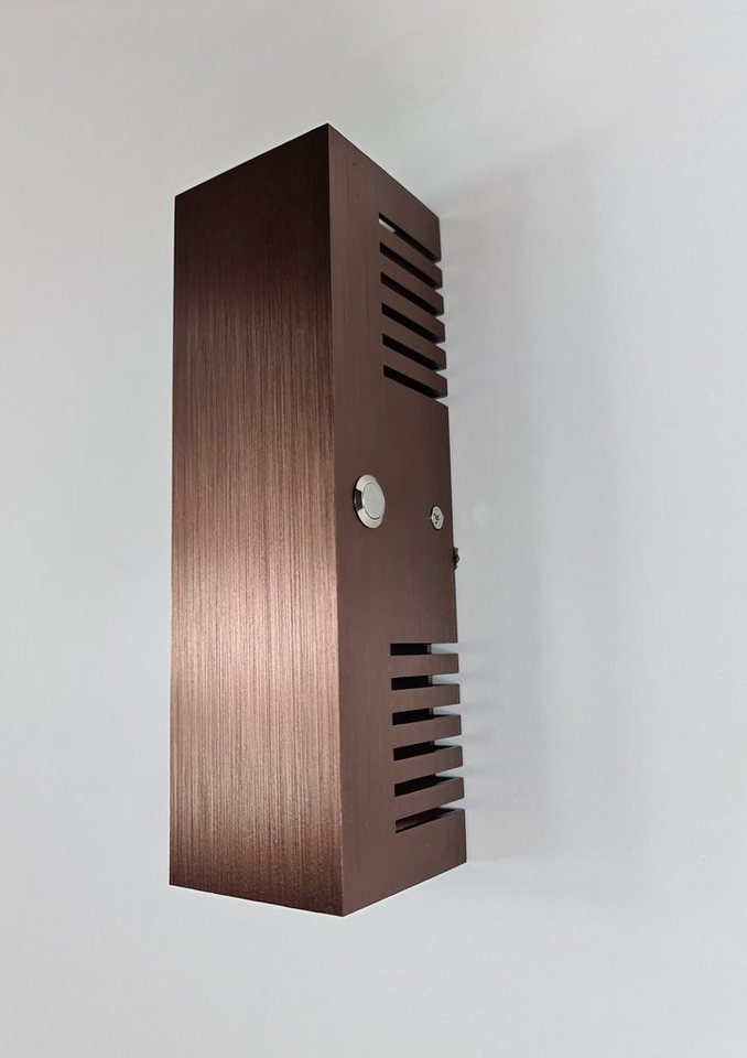 SpiceLED LED Wandleuchte Kupfer Edition, Warmweiß (2700 K), LED fest integriert, Warmweiß, 6 Watt – Bild 5 von 5