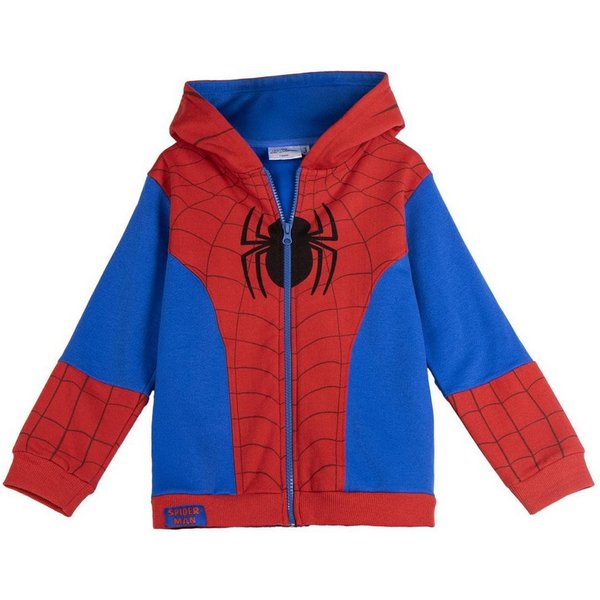 Spiderman Kapuzenpullover Marvel Spider-Man Kinder Kapuzenpullover mit Reißverschluss