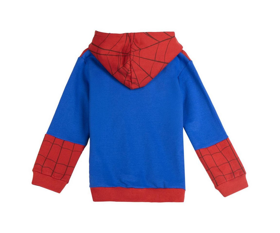 Spiderman Kapuzenpullover Marvel Spider-Man Kinder Kapuzenpullover mit Reißverschluss – Bild 2 von 3