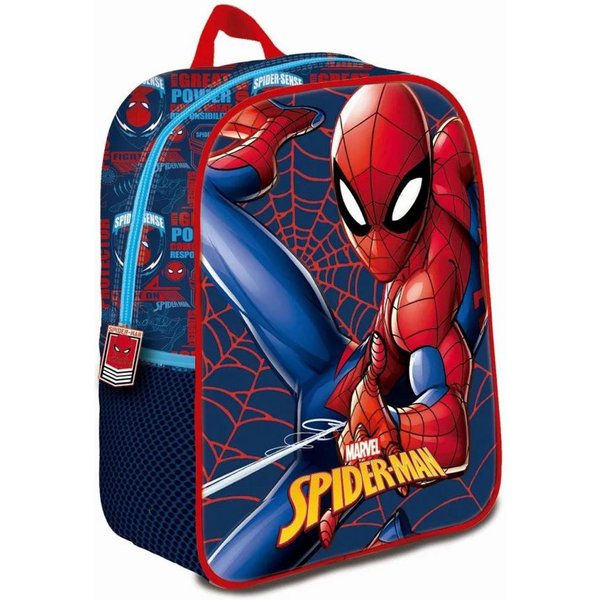 Spiderman Kinderrucksack Marvel Spider-Man Great Power 3D Rucksack 30 cm (1-tlg)