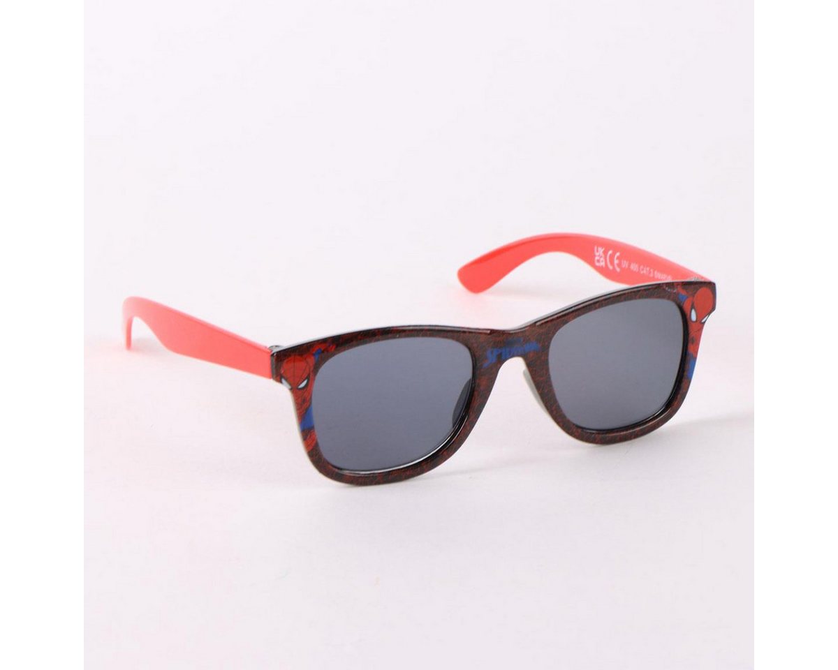 Spiderman Sonnenbrille Kinder mit Etui und Aufbewahrungshülle für Schule und Freizeit – Bild 4 von 5