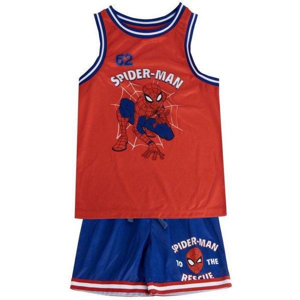 Spiderman Trainingsanzug - Kinder 2 Teilig Sportbekleidung Schule Freizeit (2-tlg)